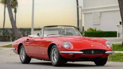 Очень редкую Ferrari 365 California Spyder 1967 года выставили на продажу за 4 миллиона долларов - auto.24tv.ua - Лос-Анджелес - state California