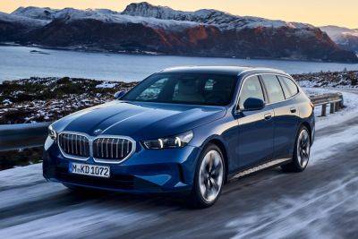 BMW i5 и 5 series Touring нового поколения: пятидверка подросла в габаритах и сменила имидж - kolesa.ru