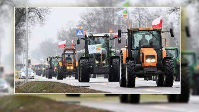 Забастовка фермеров в Польше и Европе: карта, где будет заблокирован проезд - auto.24tv.ua - Украина - Польша