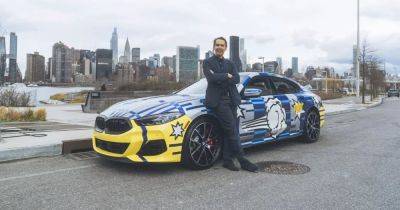 Джефф Кунс - Jeff Koons - Редкий BMW 8 X Jeff Koons попал в аварию, проехав менее 18 километров - autocentre.ua - Германия - Сша