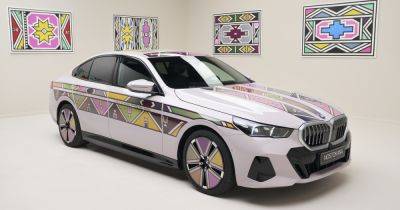 Авто-хамелеон: новый BMW 5 Series научили менять цвет (видео) - focus.ua - Украина - Лос-Анджелес - Юар