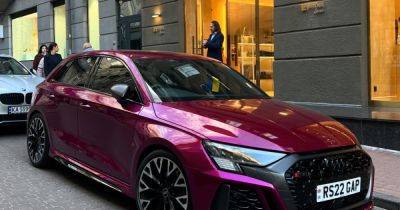 В Киеве заметили сверхмощный заряженный Audi в необычном цвете (фото) - focus.ua - Киев - Украина - Англия