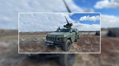 Украинское бронеавто "Новатор" получило дистанционный пулеметный модуль - auto.24tv.ua