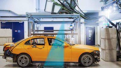 Mercedes-Benz вводит рентгеновскую технологию во время краш-тестов - auto.24tv.ua - Mercedes-Benz