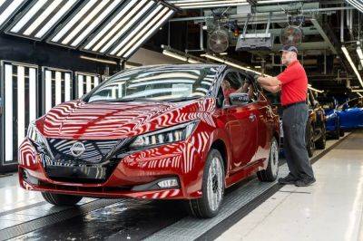 Nissan завершил производство Leaf в Европе - autocentre.ua - Англия - Сша - Япония