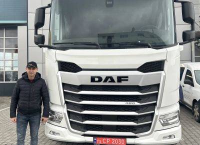 В Украину поставлен тягач DAF, соответствующий новым стандартам безопасности - autocentre.ua - Украина