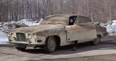 Роскошное британское авто 60-х простояло 30 лет заброшенным в сарае (видео) - focus.ua - Украина - Сша - штат Мичиган