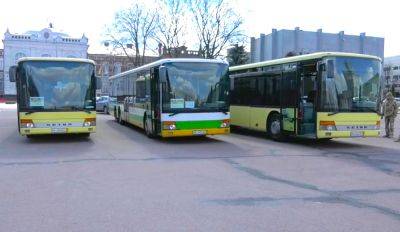 Силам обороны переданы три вместительных автобуса Setra - autocentre.ua - Германия
