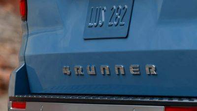Toyota поделилась изображением нового 4Runner - auto.24tv.ua - Сша - штат Аризона