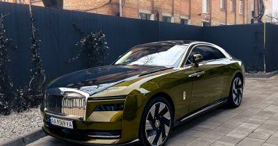 Royce Spectre - Rolls-Royce Spectre - В Украине заметили первый электромобиль Rolls-Royce за $600 000 (фото) - focus.ua - Киев - Украина