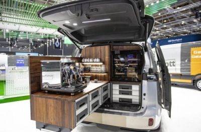 Volkswagen ID.Buzz Cargo перетворили на мобільне «кафе» - news.infocar.ua