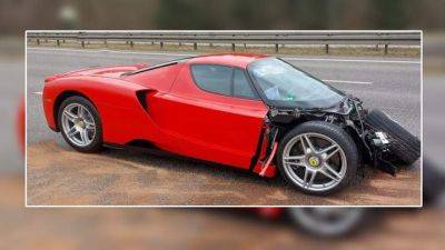 Ferrari Enzo разбили, едва отъехав от дилерского центра - auto.24tv.ua