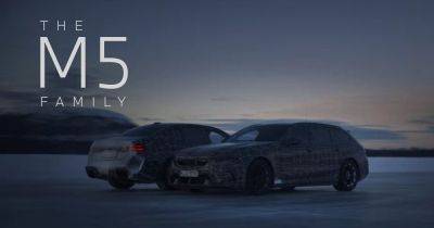 Продемонстрировал яркий дрифт: новый BMW M5 2025 показали во время испытаний (видео) - focus.ua - Украина - Швеция