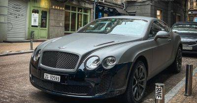 Bentley Continental - Их выпустили всего 1800: в Киеве заметили редкий спортивный Bentley (фото) - focus.ua - Киев - Украина