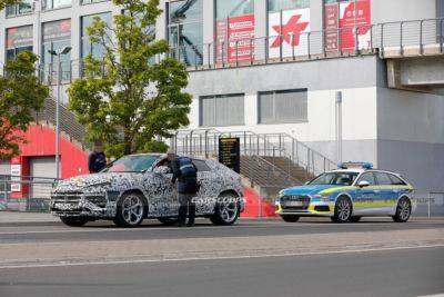 Lamborghini Urus - Прототип нового Lamborghini Urus остановила полиция (фото) - autocentre.ua - Германия - Италия