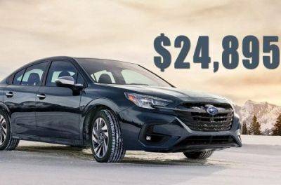 Subaru здивувала низькою ціною нового Legacy - news.infocar.ua