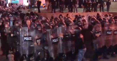В Грузии применяют против митингующих слезоточивый газ, — СМИ (видео) - focus.ua - Украина - Грузия