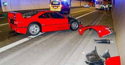 Работник автосалона разбил культовый суперкар Ferrari стоимостью 3 миллиона евро (фото) - focus.ua - Украина - Канада - Германия