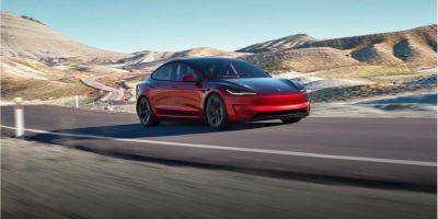 Мощно. Tesla представила новую Model 3, разгоняющуюся до 100 за 2,9 секунды - nv.ua - Украина - Сша