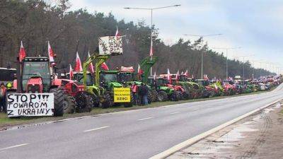 Польские фермеры за блокадой границы забыли об обновлении тракторов - auto.24tv.ua - Германия - Франция - Польша