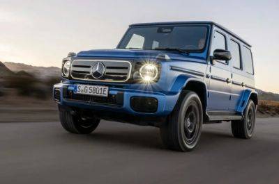 Mercedes-Benz представила электрический G-Wagen (фото) - minfin.com.ua - Украина - Германия - Сша - Mercedes-Benz