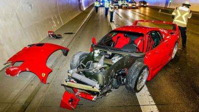 Сотрудник автосалона разбил Ferrari F40 за 3,2 миллиона долларов - auto.24tv.ua - Германия