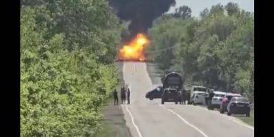 В Луганской области взорвался грузовик РФ с боеприпасами. Паблики показали видео повторной детонации - nv.ua - Украина - Россия - Луганская обл.