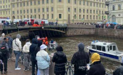 В Петербурге автобус упал в реку – погибли пассажиры - видео - apostrophe.ua - Украина - Москва - Россия - Санкт-Петербург