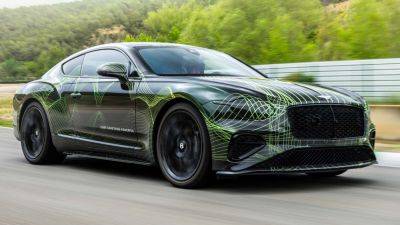 Новый Bentley Continental GT станет самой мощность моделью в истории бренда - autocentre.ua