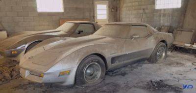 Chevrolet Corvette - Культовый Chevrolet Corvette на 42 года заперли в гараже: как сейчас выглядит авто (видео) - autocentre.ua - Сша
