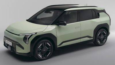 Kia представила свой первый компактный электрический кроссовер EV3 - usedcars.ru - Англия - Южная Корея
