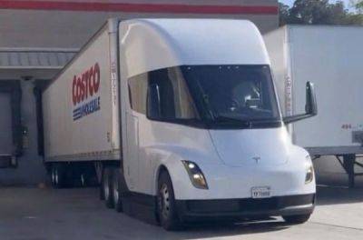 Ще кілька Tesla Semi помітили під час перевезень продуктів у США - news.infocar.ua - Сша