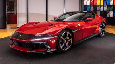 Новый Ferrari получил атмосферный V12 на 819 лошадиных сил - auto.24tv.ua