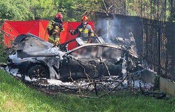 Белорус сгорел в BMW в Варшаве - charter97.org - Белоруссия - Варшава