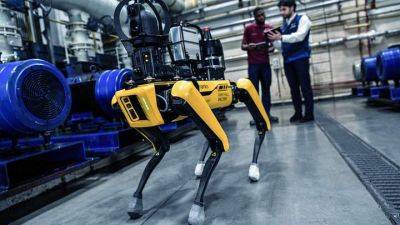 Производство BMW контролируют роботы-собаки - auto.24tv.ua - Англия