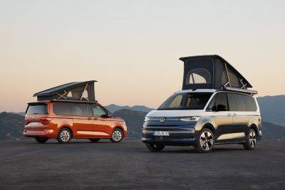 Volkswagen Multivan - Volkswagen рассекретил серийный кемпер California нового поколения - kolesa.ru - state California