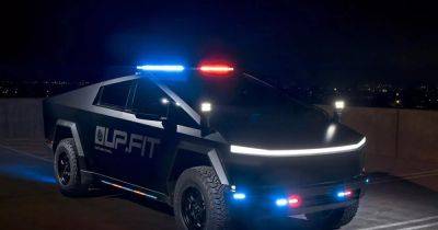 Пикап Tesla Cybertruck превратили во впечатляющее полицейское авто (фото) - focus.ua - Украина - Лос-Анджелес