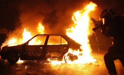 В Одессе подожгли авто военного - видео - apostrophe.ua - Киев - Украина - Одесса