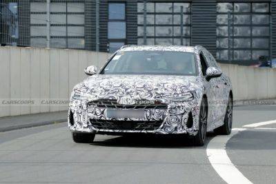 На тестах засветился новый электрифицированный универсал Audi S7 (фото) - autocentre.ua