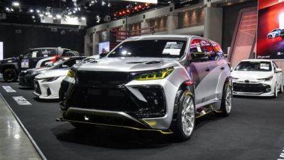 Toyota показала "заряджений" позашляховик на базі Fortuner - autocentre.ua