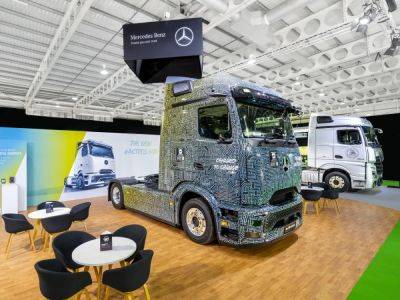 Mercedes-Benz представил в Великобритании “дальнобойный” электрический eActros 600 - autocentre.ua - Англия - Mercedes-Benz
