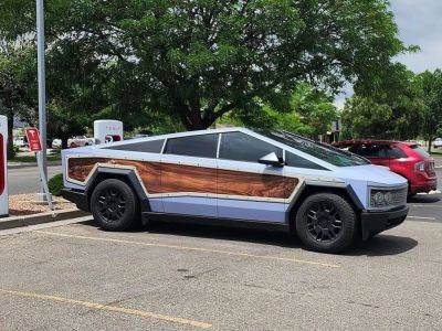 Посмотрите на Tesla Cybertruck, который скрестили с Ford Country (фото) - autocentre.ua - Сша - штат Нью-Мексико