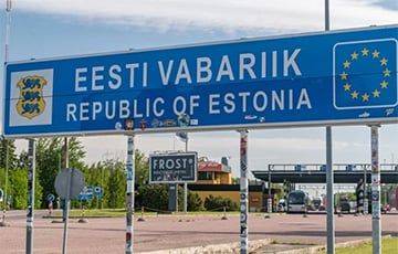 Эстония закрывает границу для авто на белорусских номерах - charter97.org - Украина - Россия - Белоруссия - Литва - Польша - Эстония - Латвия