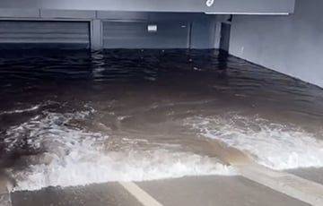 В Минске затопило подземный паркинг вместе с авто - charter97.org - Белоруссия - Минск