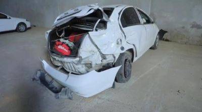 В Самарканде автомобиль вылетел с дороги и перевернулся из-за уснувшего за рулем водителя. Видео - podrobno.uz - Узбекистан - Ташкент
