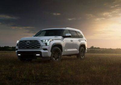 Toyota презентувала оновлений позашляховик Sequoia (фото) - autocentre.ua