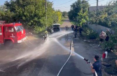 Вогнеборці показали, як проводжають своїх колег на заслужений відпочинок (відео) - autocentre.ua - місто Кременчук