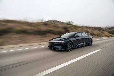 Lucid Air Sapphire в композитной броне — самый быстрый в мире бронированный электромобиль с разгоном менее 2 секунд до «сотни» - itc.ua - Украина