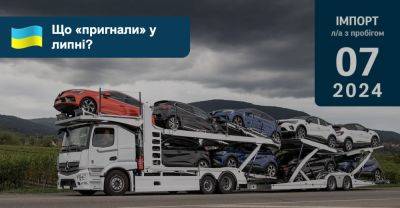 Найпопулярніші «свіжопригнані» легковики липня - auto.ria.com