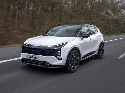 Рестайлинговый Kia Sportage: новые изображения - kolesa.ru